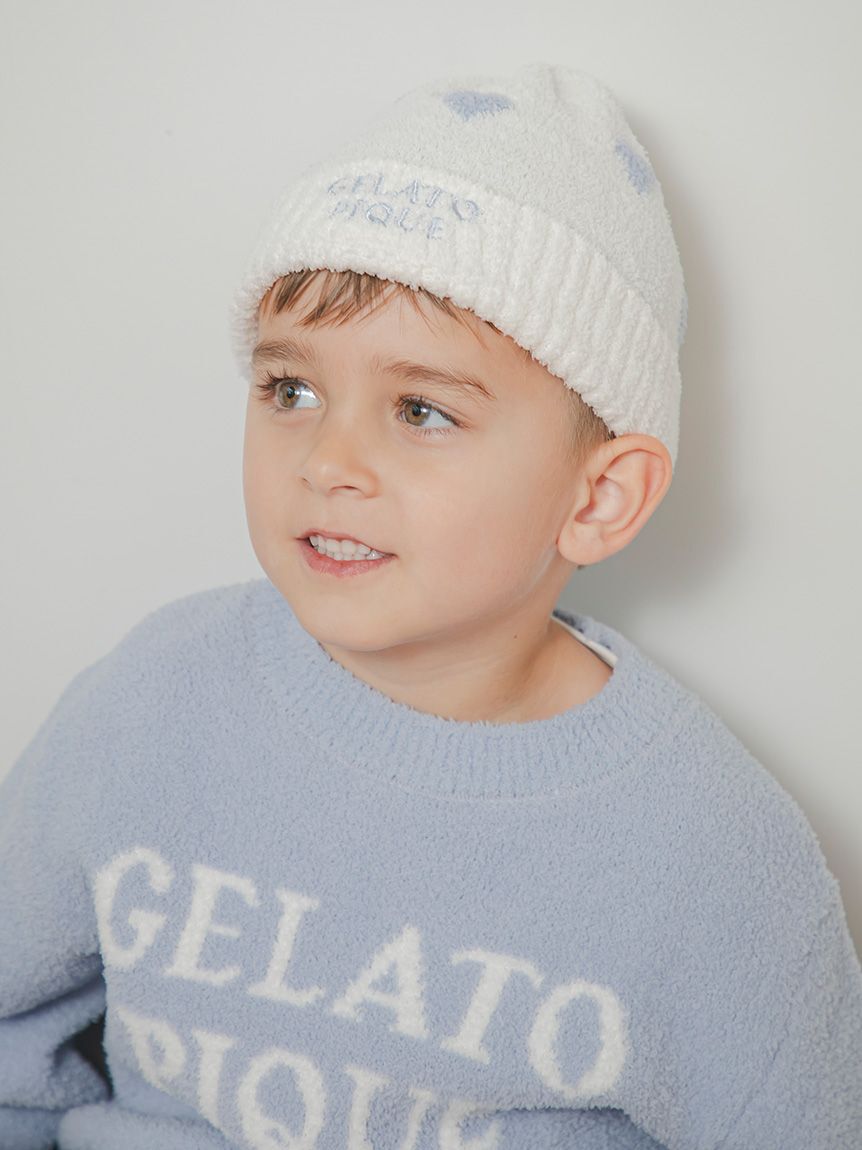 GELATO PIQUE KIDS & BABY「【KIDS】エアリーモコハート柄キャップ」|その他|BLU