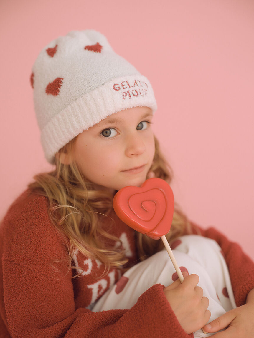 GELATO PIQUE KIDS & BABY「【KIDS】エアリーモコハート柄キャップ」|その他|