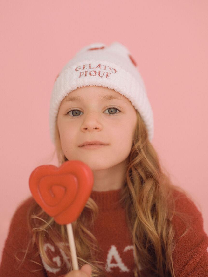 GELATO PIQUE KIDS & BABY「【KIDS】エアリーモコハート柄キャップ」|その他|