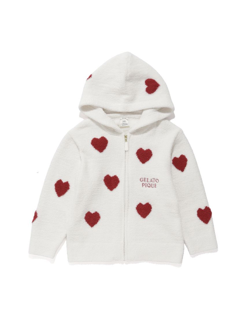 GELATO PIQUE KIDS & BABY「【KIDS】エアリーモコハートパーカー」|パーカー|