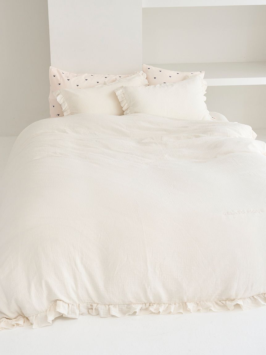 gelato pique Sleep「【Sleep】ダブルガーゼフリル ピローケース」|その他|