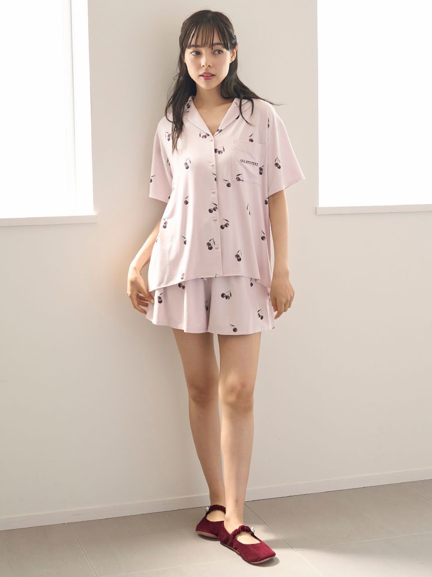 gelato pique「ベロアルームシューズ」|ルームシューズ|