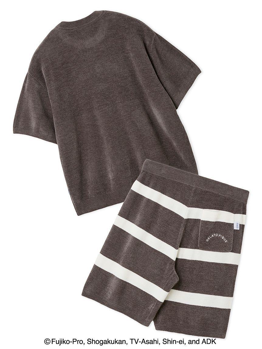 GELATO PIQUE HOMME「【ドラえもん】【メンズ】ジャガードプルオーバー&ハーフパンツセット」|ルームウェア|