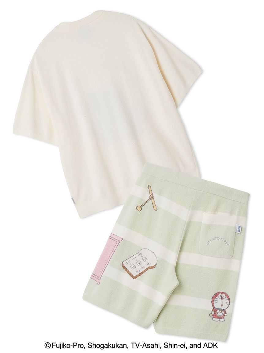 GELATO PIQUE HOMME「【ドラえもん】【メンズ】ジャガードプルオーバー&ハーフパンツセット」|ルームウェア|