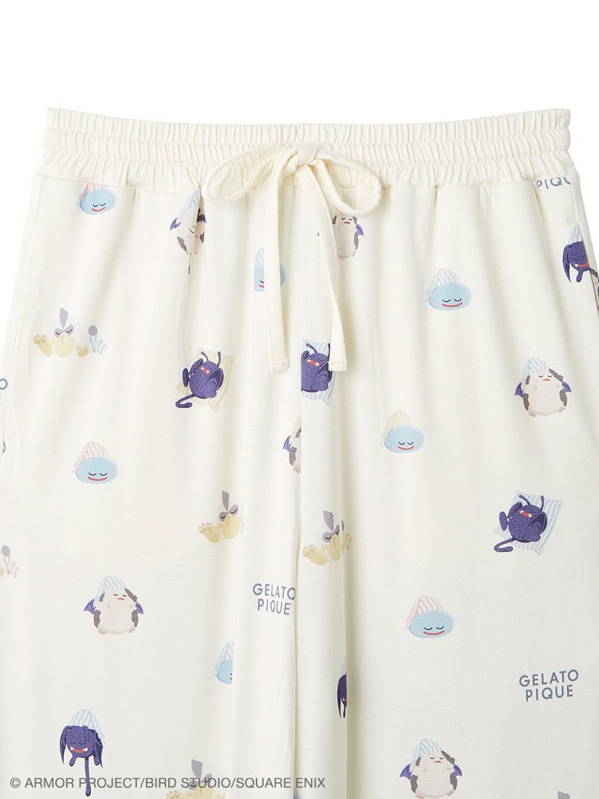 gelato pique「【ドラゴンクエスト】【レディース】アソートモンスター総柄ロングパンツ」|ルームウェア|