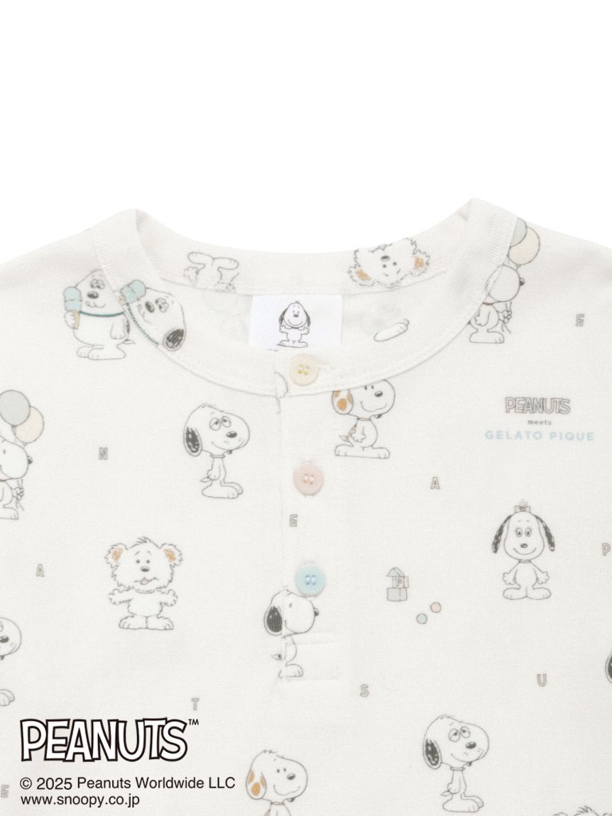 GELATO PIQUE KIDS & BABY「【PEANUTS PUPPIES】【KIDS】総柄プルオーバー」|プルオーバー|