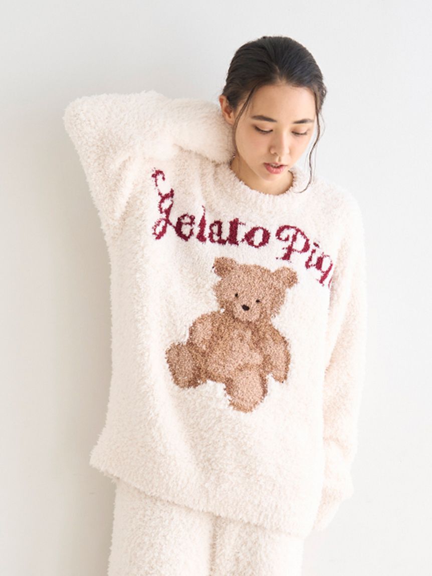gelato pique「【HOLIDAY】ジェラートスノーベアジャガードロングパンツ」|ルームウェア|