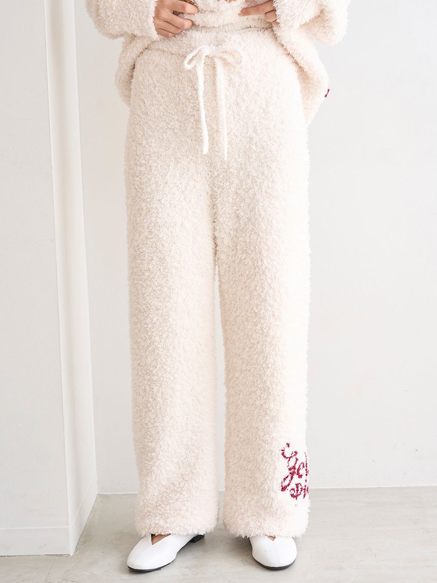 gelato pique「【HOLIDAY】ジェラートスノーベアジャガードロングパンツ」|ルームウェア|