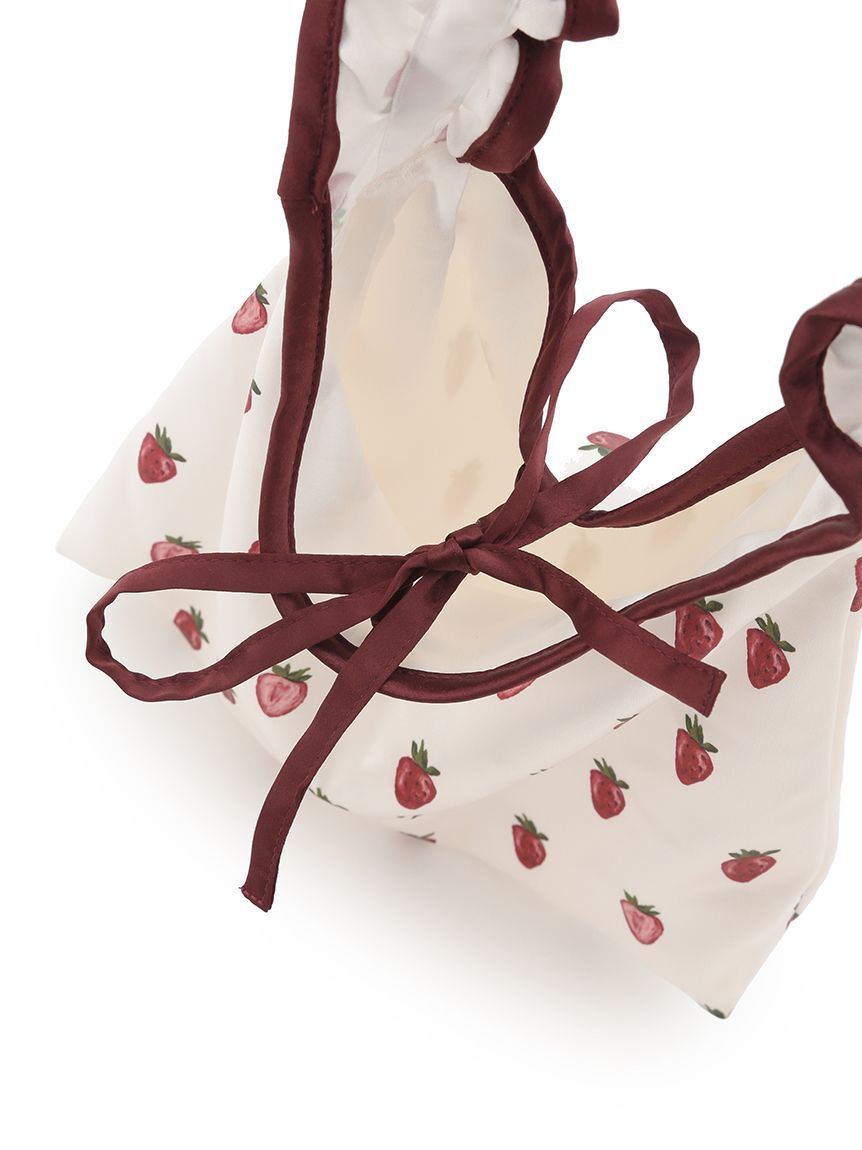 gelato pique「ストロベリー柄ミニバッグ」|トートバッグ|