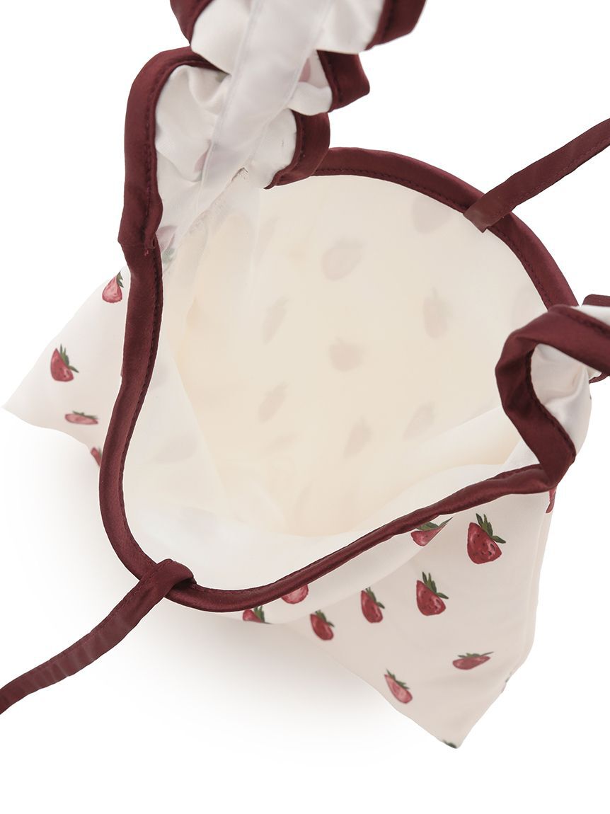 gelato pique「ストロベリー柄ミニバッグ」|トートバッグ|