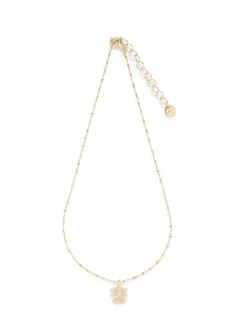 SNIDEL「ストーンモチーフネックレス」|ネックレス|GLD