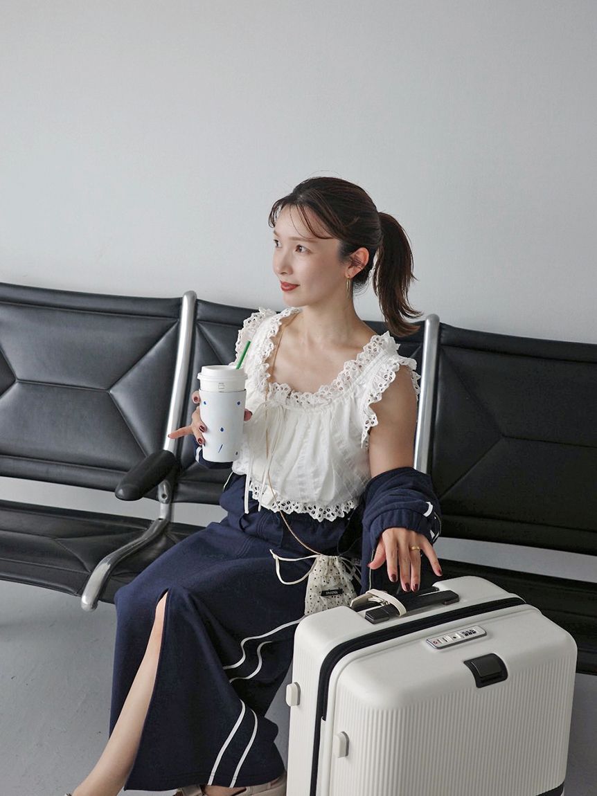 SNIDEL「UVカットスウェットタイトスカート」|スカート|