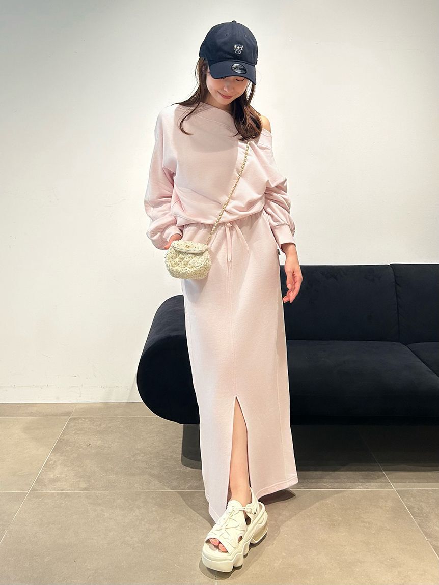 SNIDEL「UVカットスウェットタイトスカート」|スカート|LPNK