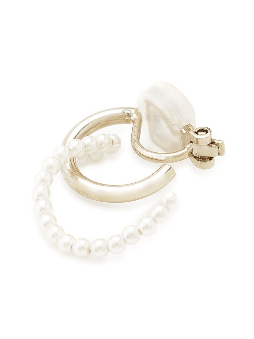 SNIDEL「パールビーズバリエイヤリング」|イヤリング|