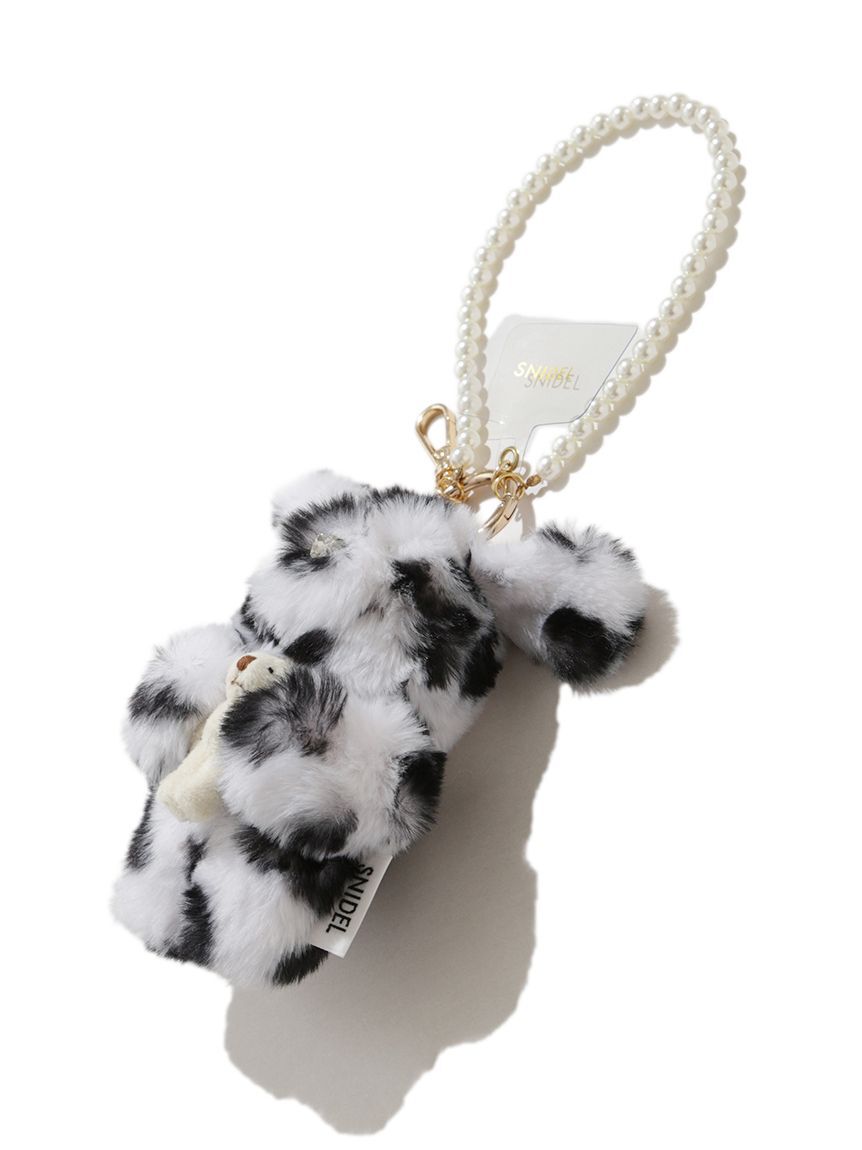 SNIDEL「モッフィーハグフレンドチャーム」|キーケース|