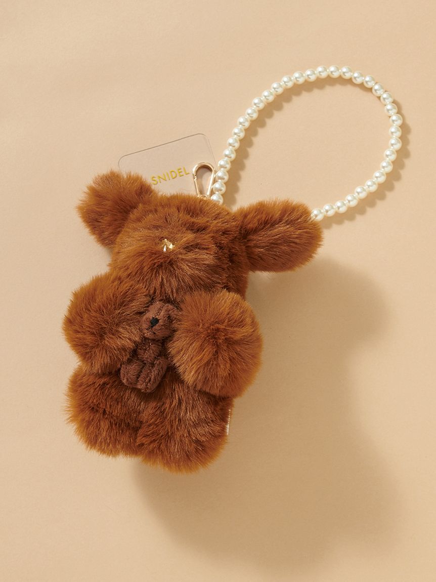 SNIDEL「モッフィーハグフレンドチャーム」|キーケース|BRW