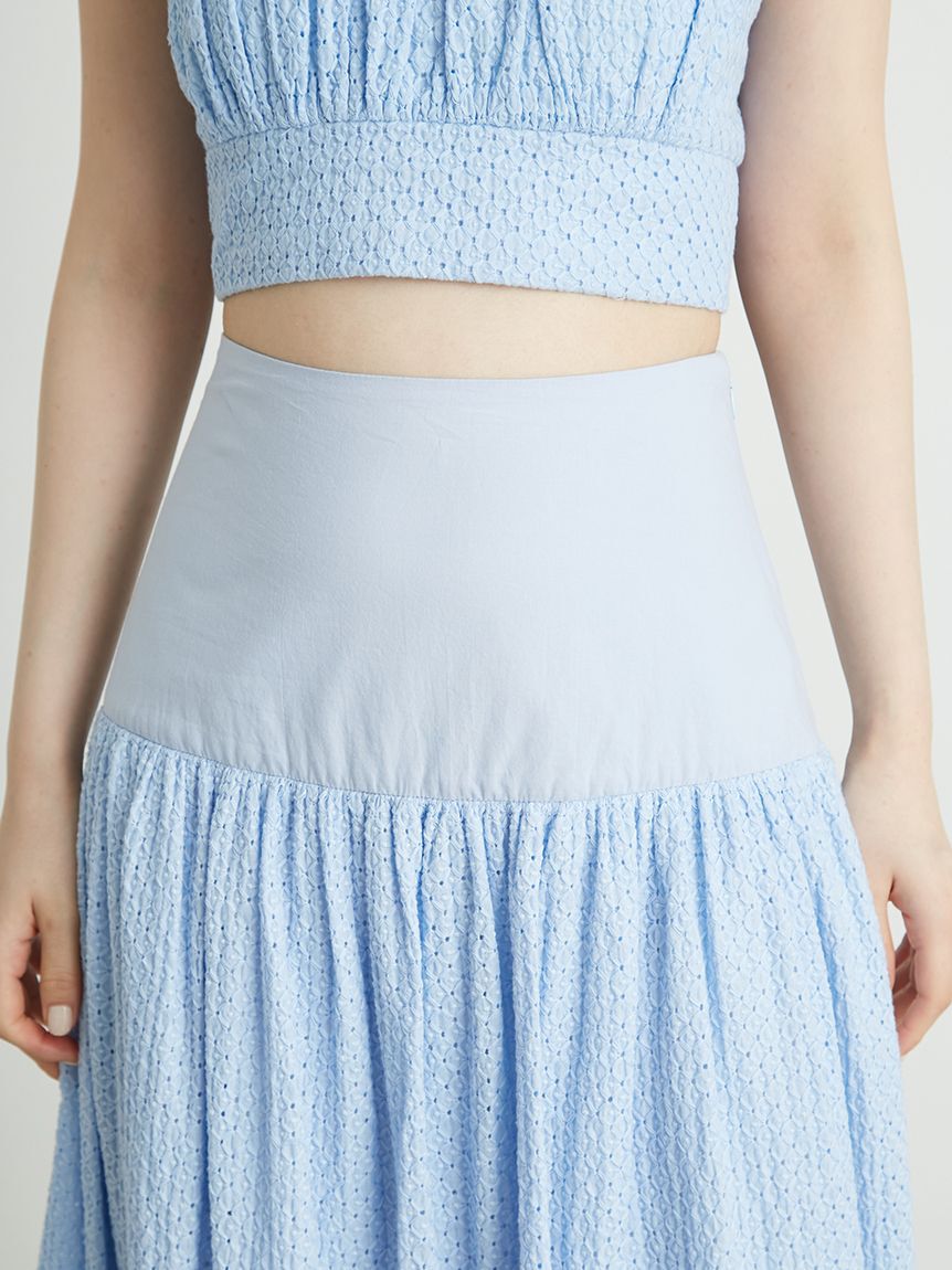 LILY BROWN Lingerie「【LILY BROWN Lingerie】コットンレースボリュームスカート」|スカート|