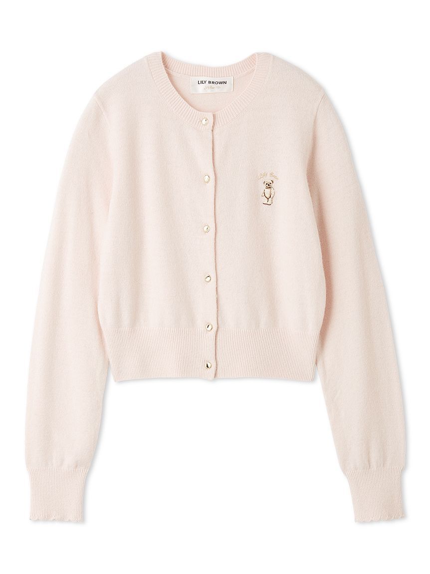 LILY BROWN「Lily Bearコンパクトカーディガン」|カーディガン|
