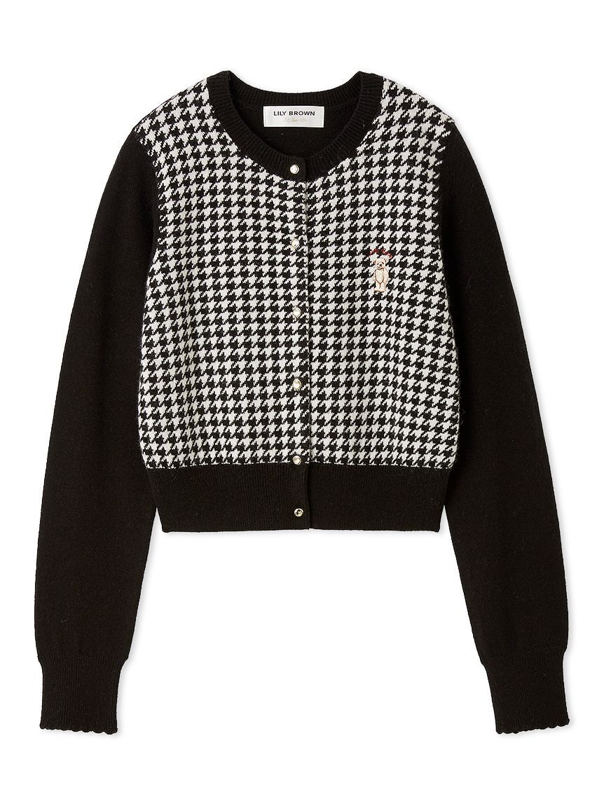 LILY BROWN「Lily Bearコンパクトカーディガン」|カーディガン|