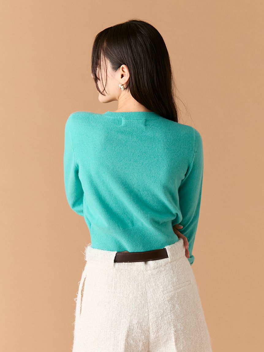 LILY BROWN「Lily Bearコンパクトカーディガン」|カーディガン|