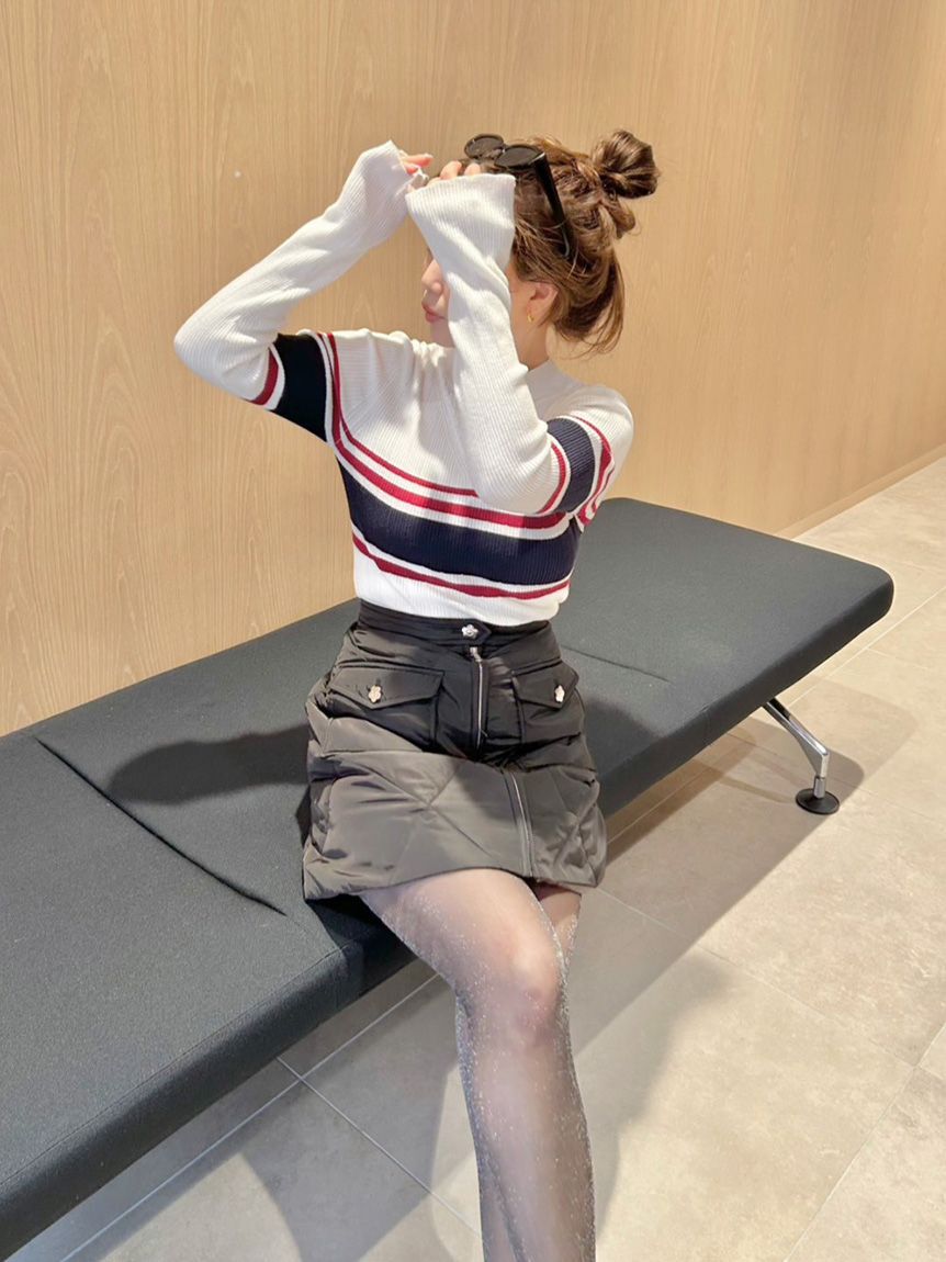 LILY BROWN「【LILY BROWN&times;MARY QUANT】デイジー釦キルトダウンミニスカート(Hearts2Hearts着用)」|スカート|