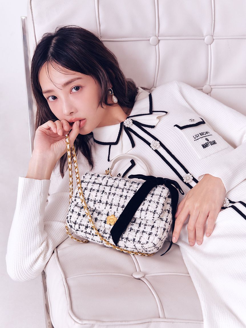 LILY BROWN「【LILY BROWN&times;MARY QUANT】デイジーチェーンショルダーバッグ(Hearts2Hearts着用)」|ショルダー・メッセンジャー|