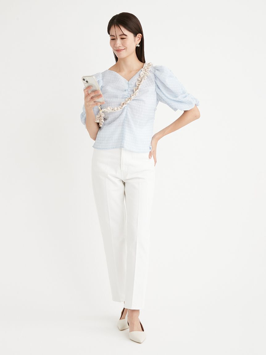 CELFORD「【プリュム】フリルスマホショルダーストラップ」|その他|