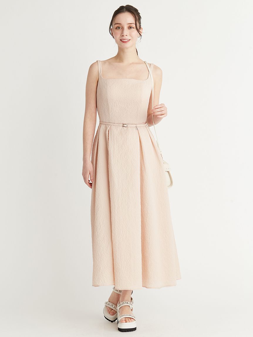 CELFORD「カップインフィットアンドフレアドレス」|ドレス|