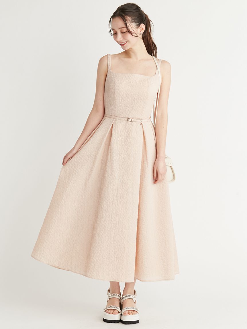 CELFORD「カップインフィットアンドフレアドレス」|ドレス|