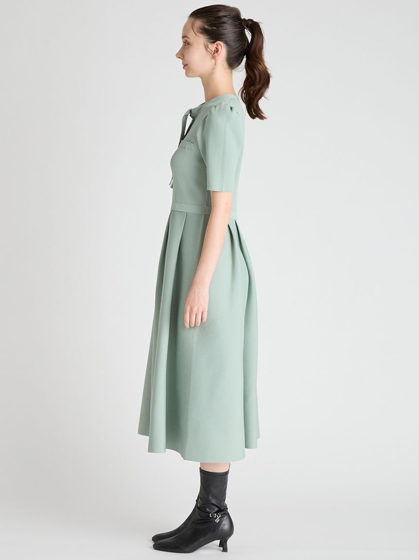 CELFORD「ボウタイニットワンピース」|ワンピース|