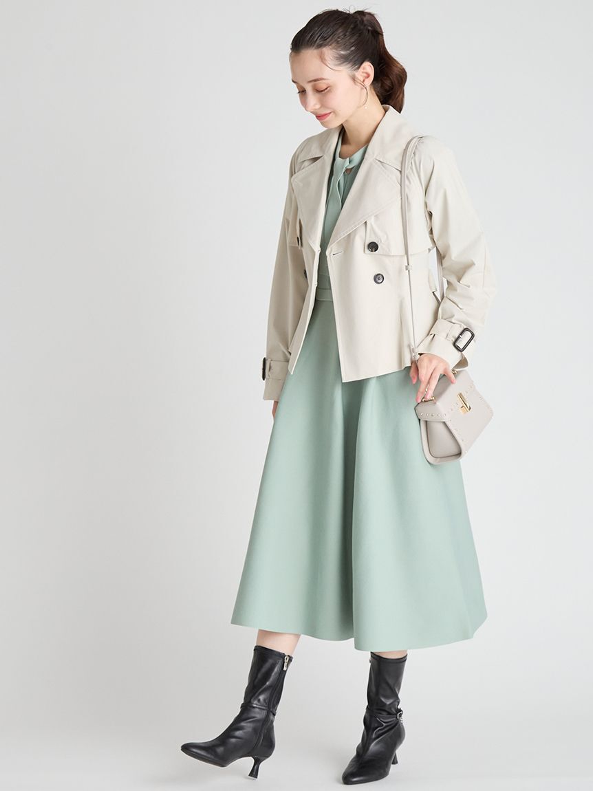 CELFORD「ボウタイニットワンピース」|ワンピース|