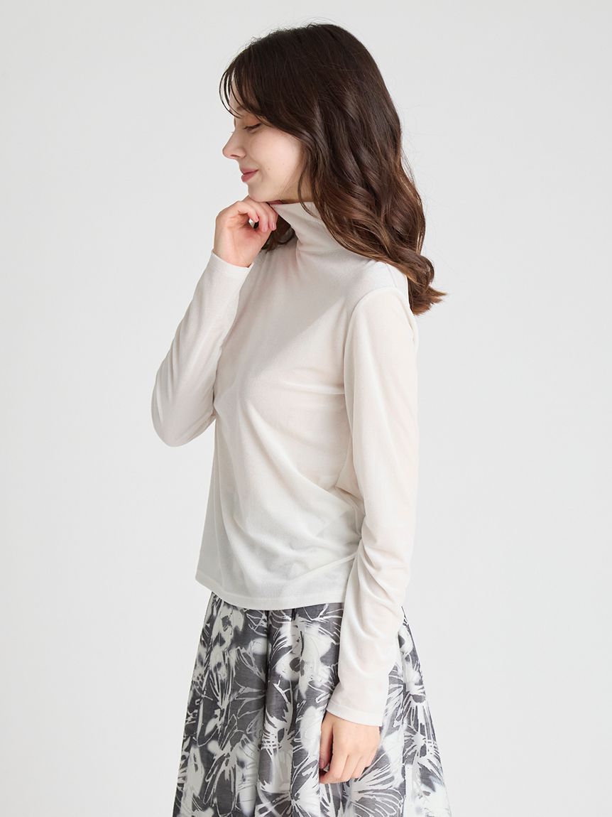 CELFORD「ベロアセミシアートップス」|Tシャツ・カットソー|