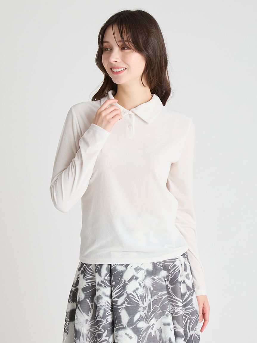 CELFORD「ベロアセミシアートップス」|Tシャツ・カットソー|