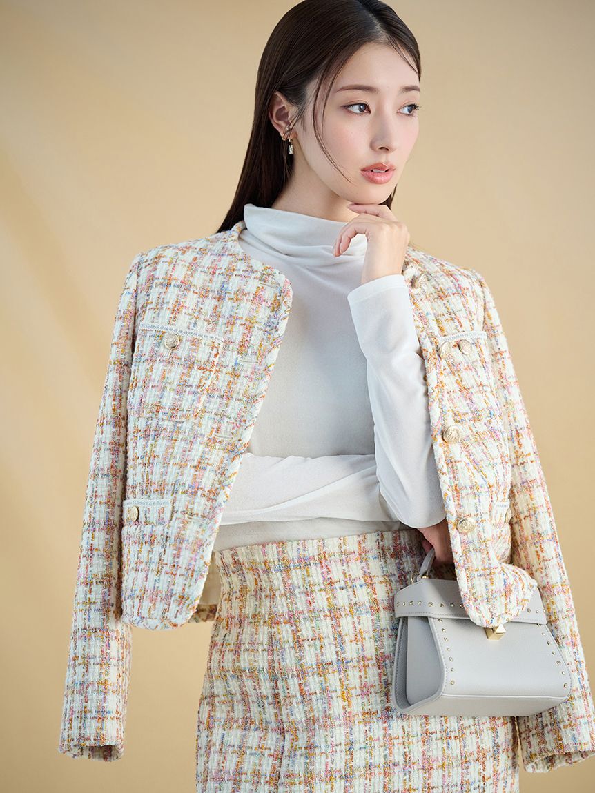 CELFORD「ベロアセミシアートップス」|Tシャツ・カットソー|