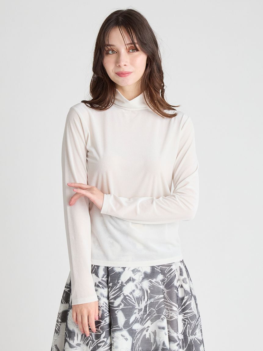 CELFORD「ベロアセミシアートップス」|Tシャツ・カットソー|