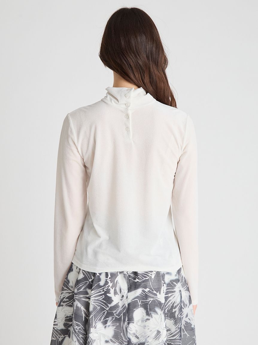 CELFORD「ベロアセミシアートップス」|Tシャツ・カットソー|