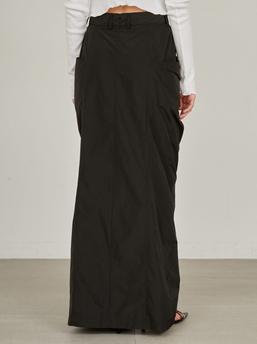 styling/「【セットアップ対応】レイヤードドレープスカート」|スカート|