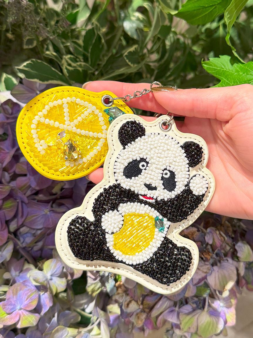 styling/「【styling/&times;KEITA MARUYAMA】ビーズ刺繍パンダチャーム」|キーケース|