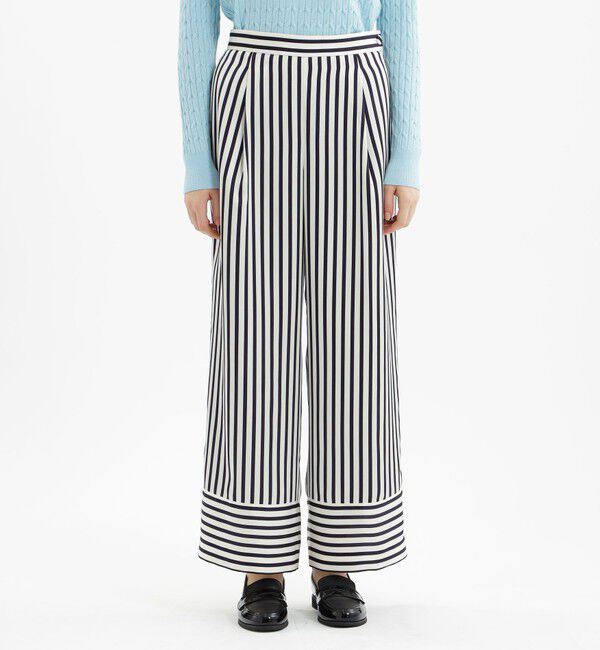 MACKINTOSH PHILOSOPHY「サテンストライプワイドパンツ」|その他|