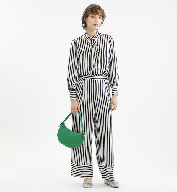 MACKINTOSH PHILOSOPHY「サテンストライプワイドパンツ」|その他|