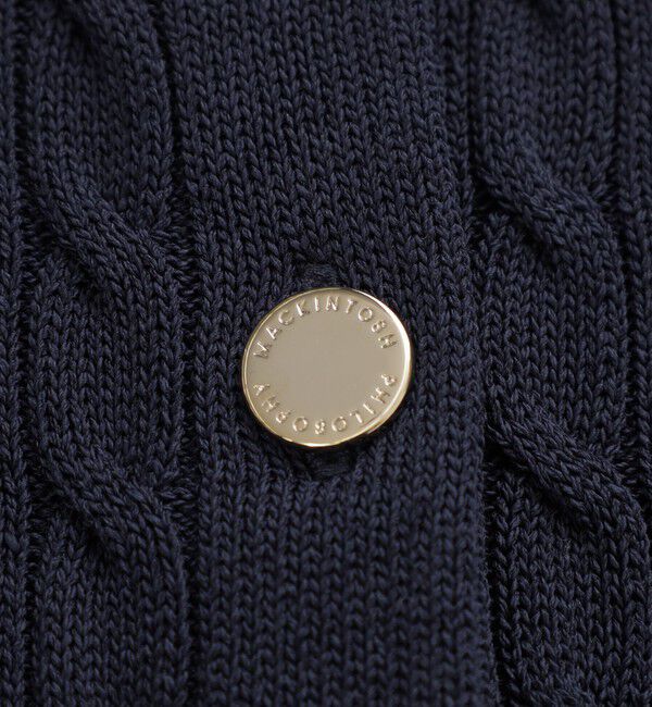 MACKINTOSH PHILOSOPHY「ケーブルニットビスチェ」|ニット・セーター|