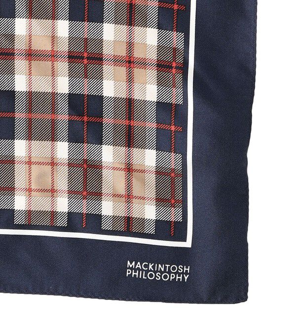 MACKINTOSH PHILOSOPHY「ハウスチェックスカーフ 53&times;53」|バンダナ・スカーフ|