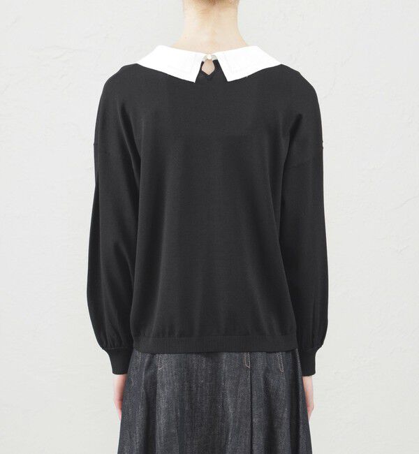 MACKINTOSH PHILOSOPHY「アイレットカラーパフスリーブニット」|ニット・セーター|