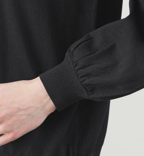 MACKINTOSH PHILOSOPHY「アイレットカラーパフスリーブニット」|ニット・セーター|