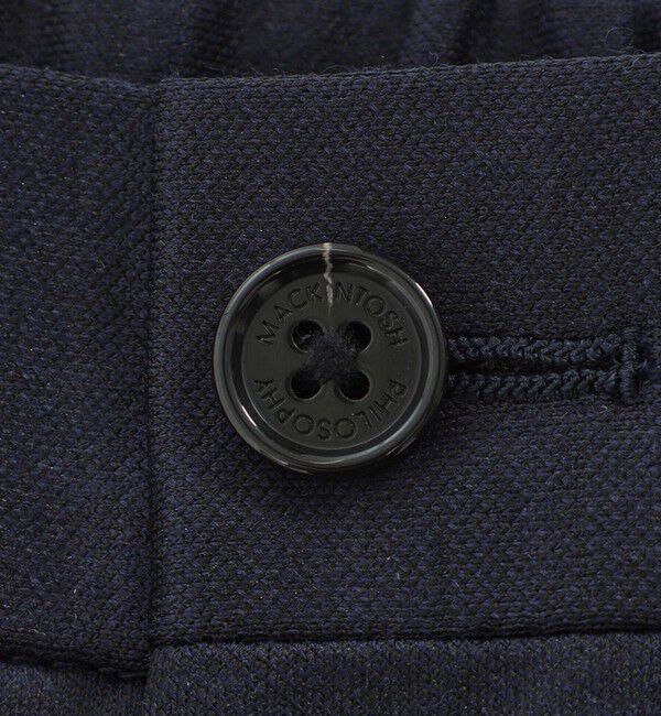 MACKINTOSH PHILOSOPHY「【WEB&一部店舗限定】テーラードジャージー パンツ ウール混ポンチジャージー」|スラックス|