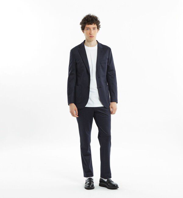 MACKINTOSH PHILOSOPHY「【WEB&一部店舗限定】テーラードジャージー パンツ ウール混ポンチジャージー」|スラックス|