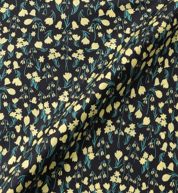 MACKINTOSH PHILOSOPHY「Snowblue Garden トライアングルスカーフ」|バンダナ・スカーフ|