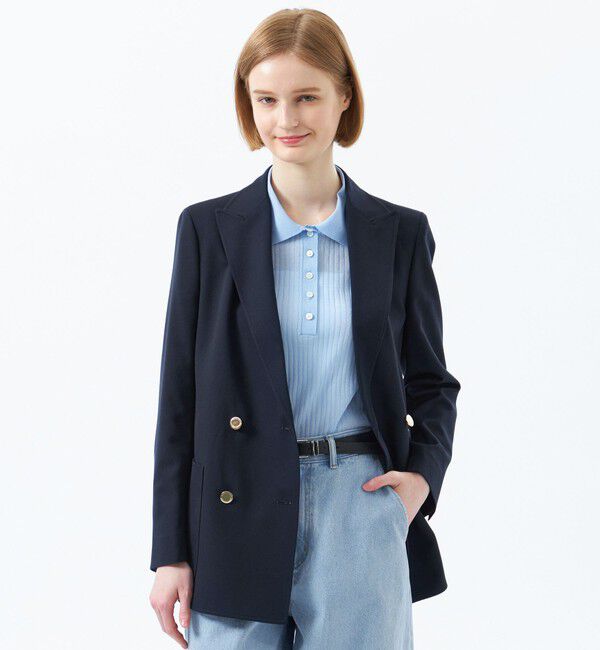MACKINTOSH PHILOSOPHY「【WEB&一部店舗限定】ダブルブレストブレザー」|テーラードジャケット|ネイビー