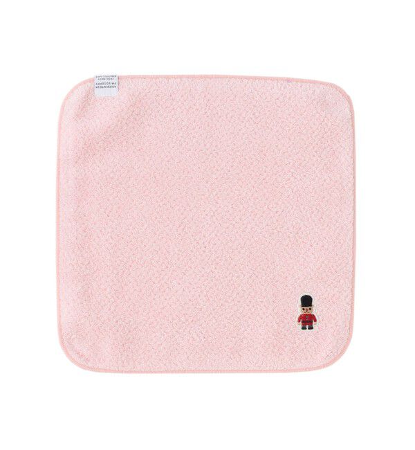 MACKINTOSH PHILOSOPHY「【2025春夏モデル】バッキンガムベア タオルハンカチ」|ハンカチ|レッド