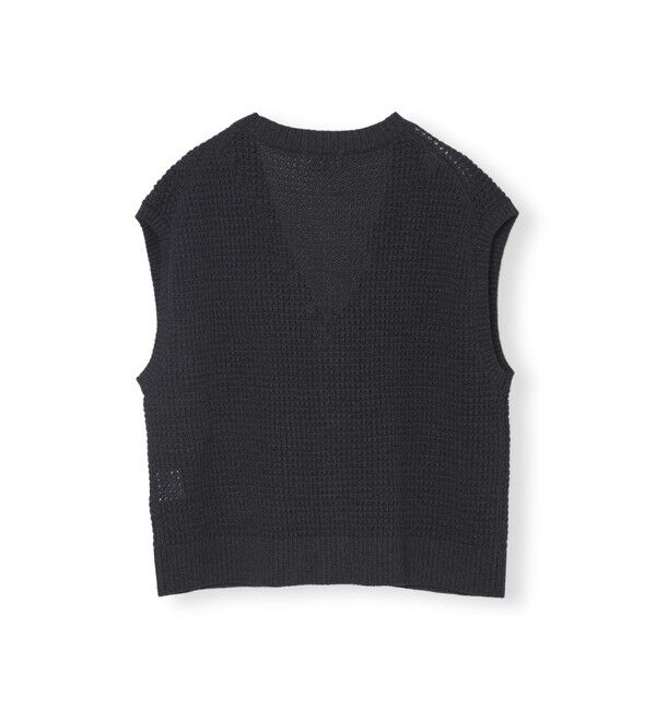 MACKINTOSH PHILOSOPHY「GREY LABEL ペーパーヤーンニットベスト」|ニット・セーター|